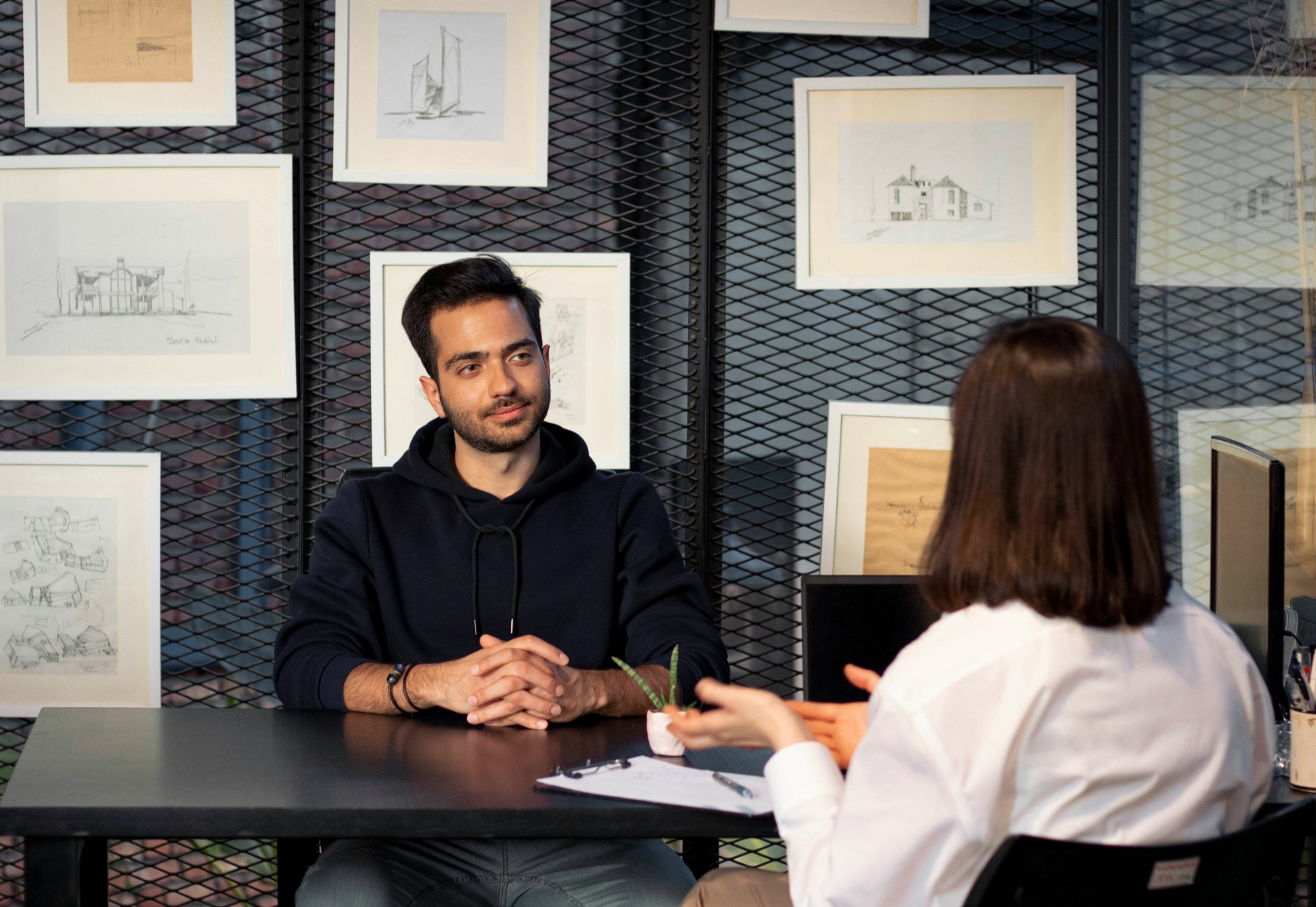 An interview