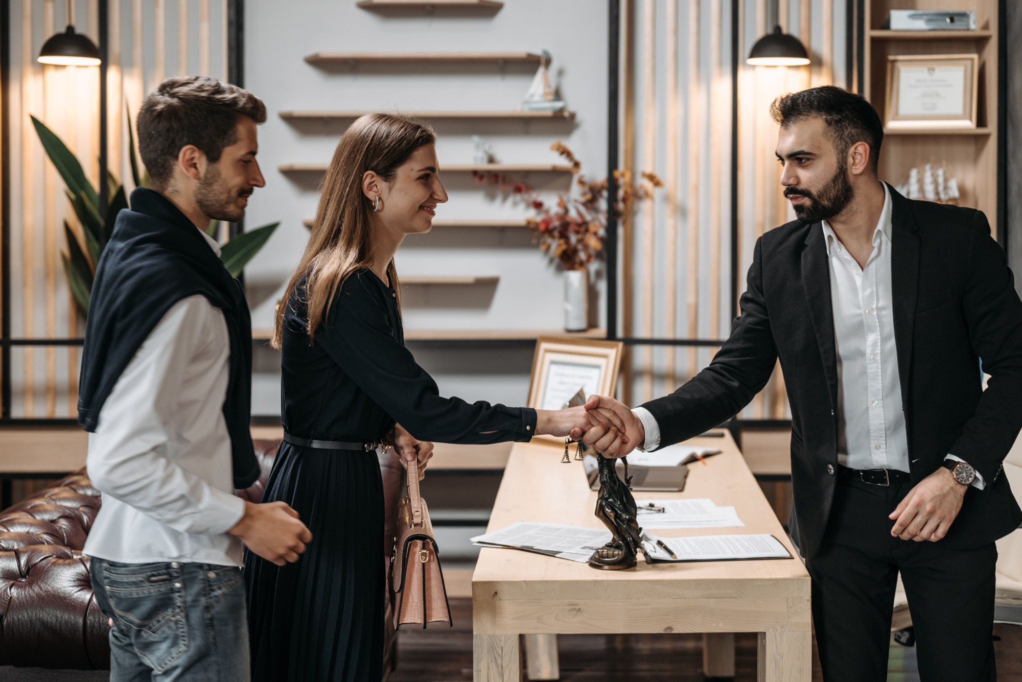 A handshake
